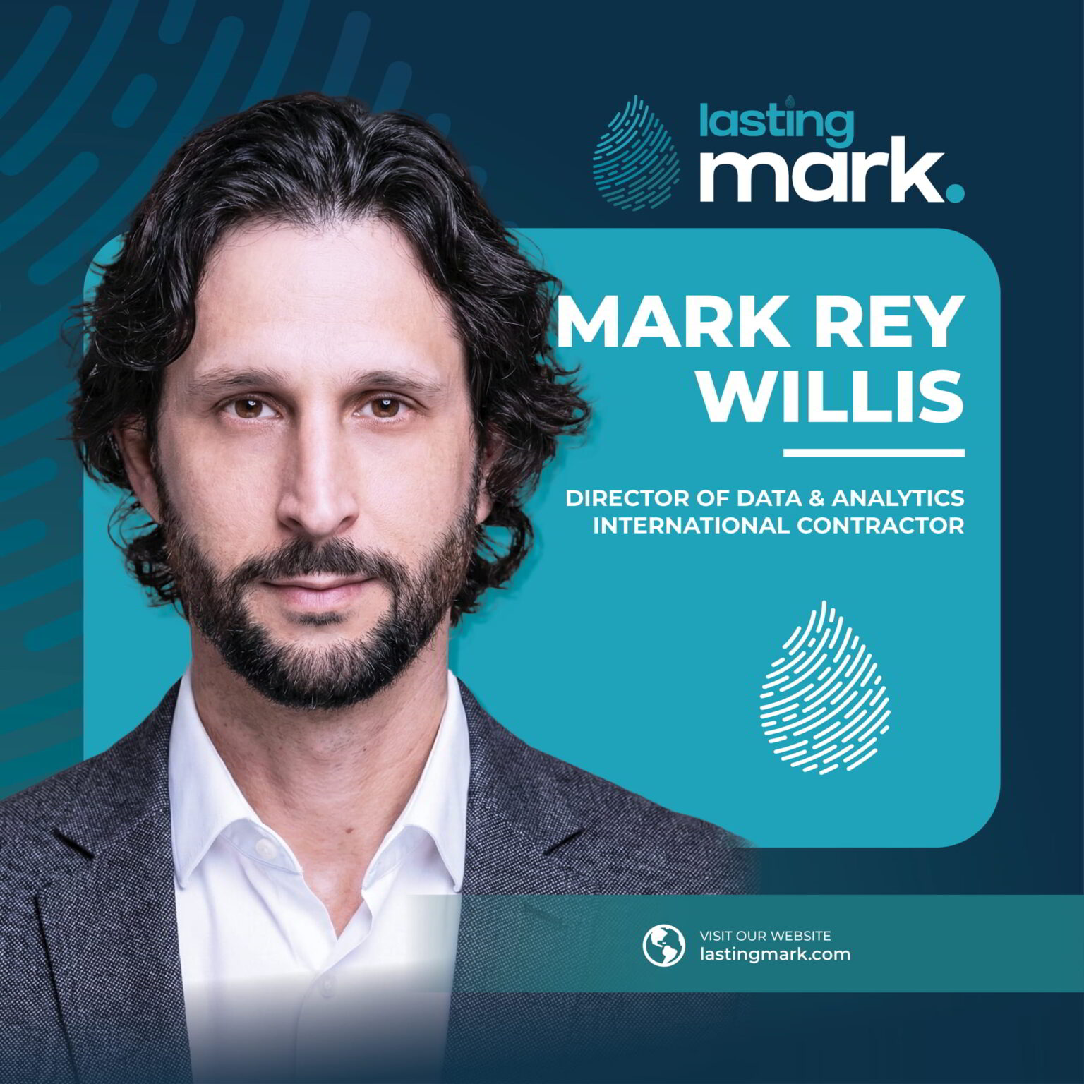 Mark Rey Montejo About Us - Lasting Mark